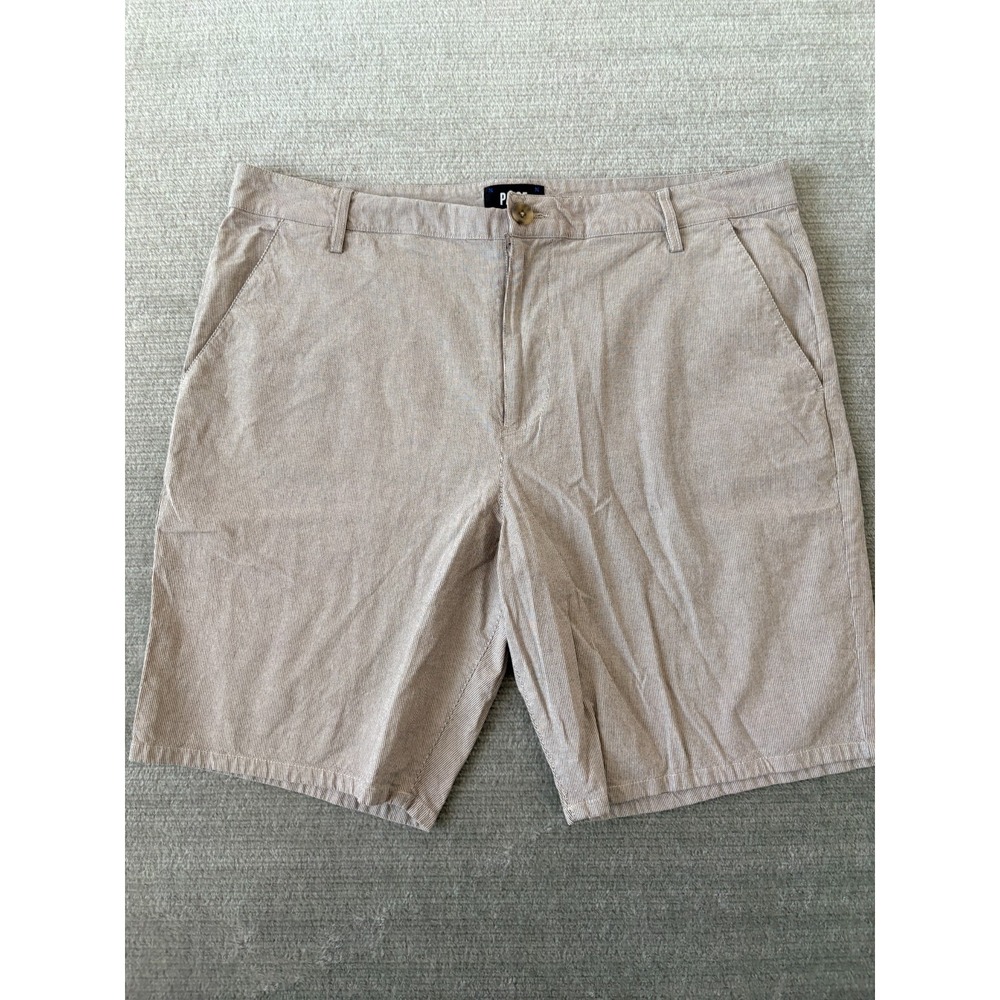 Paige Thompson Shorts Mens 36 Beige Striped Vacation Outdoor Classic Coastal